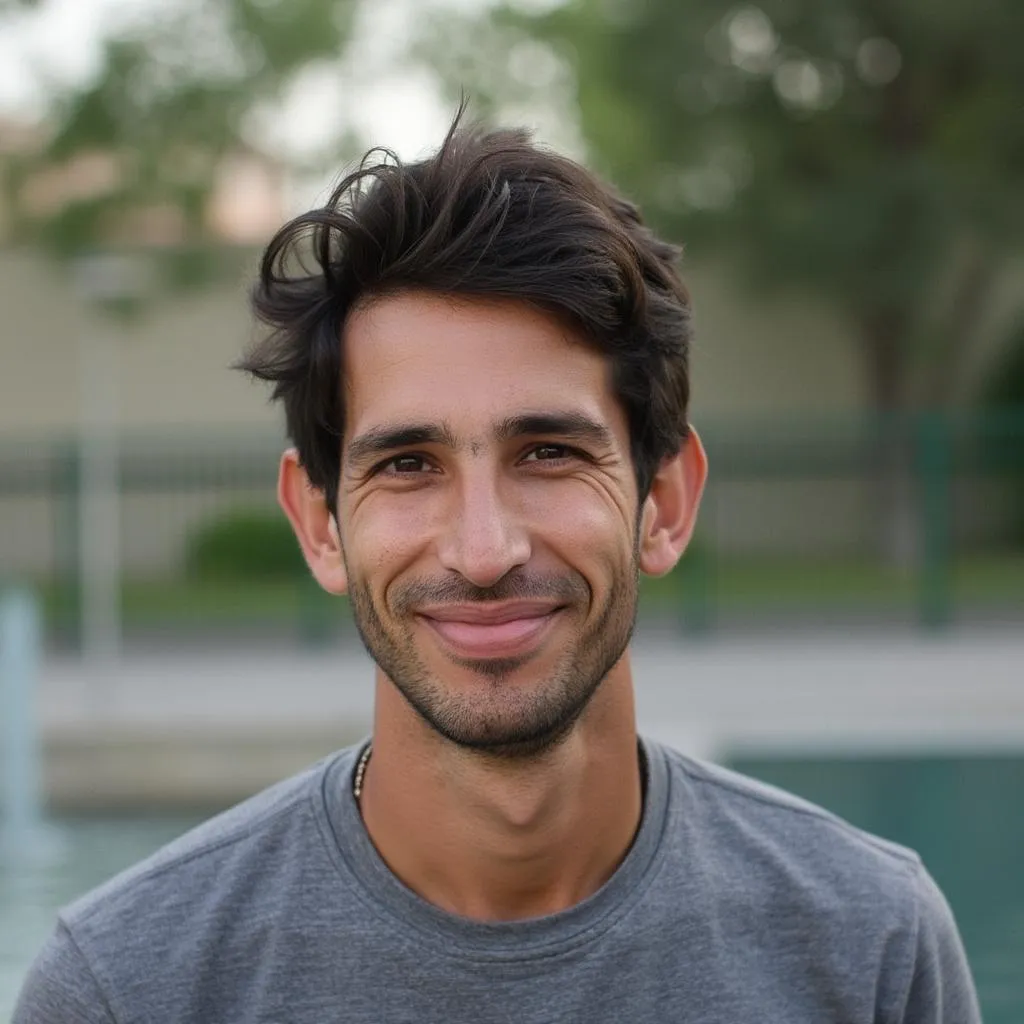Retrato de Javier López